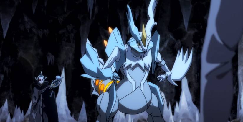 White Kyurem pokemon anime