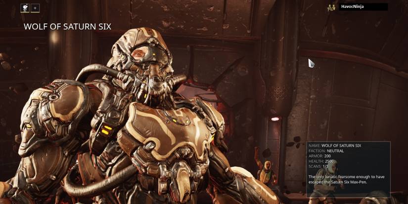 Wolf Of Saturn Warframe