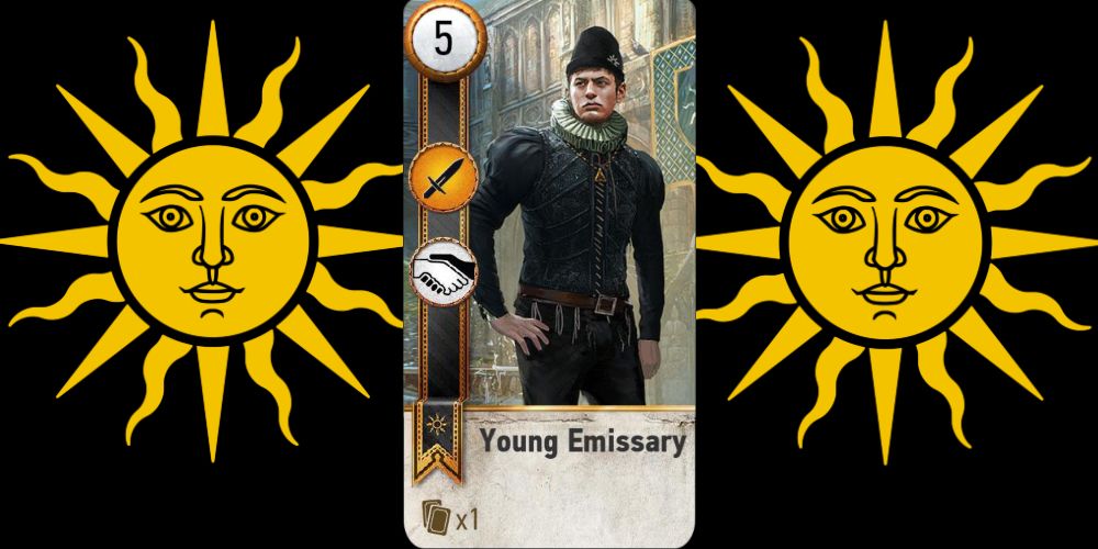 Young Emissary Nilfgaard Deck Witcher 3