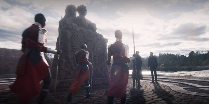 Baron Zemo Dora Milaje Bucky