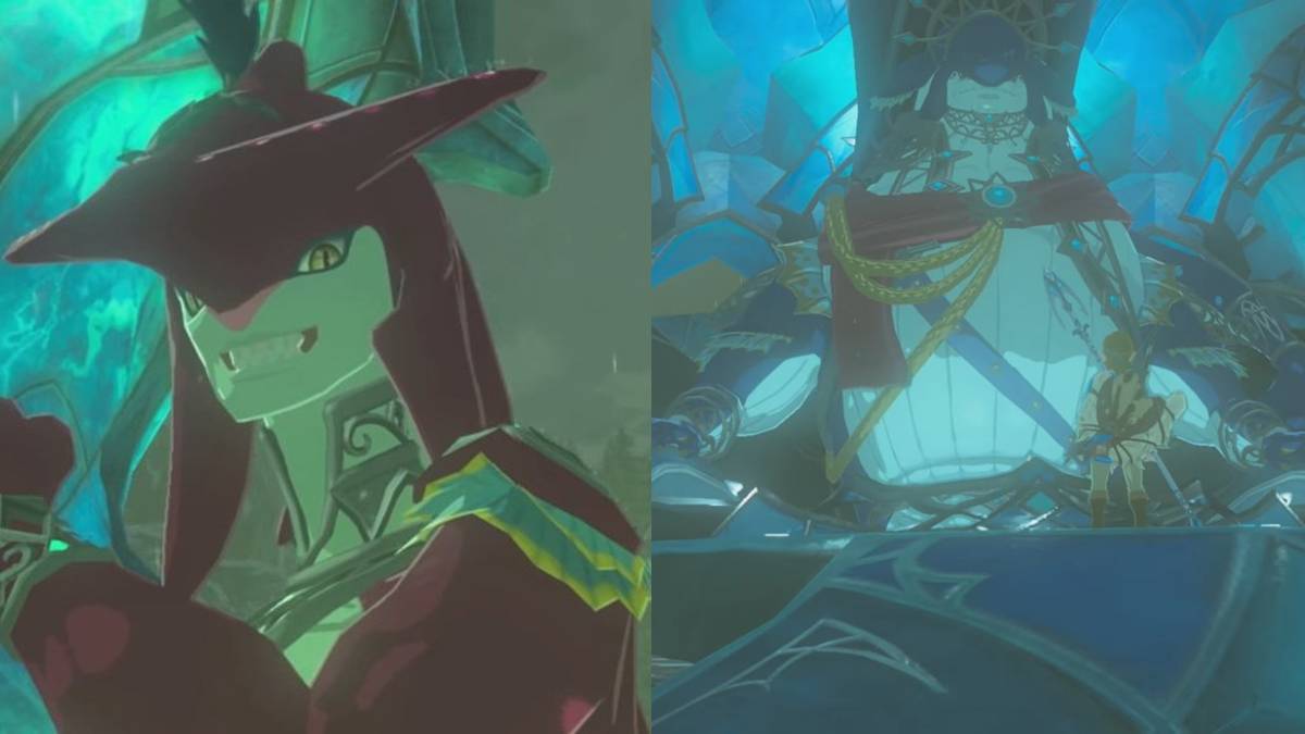 Screenshots of Zora from Breath of the Wild