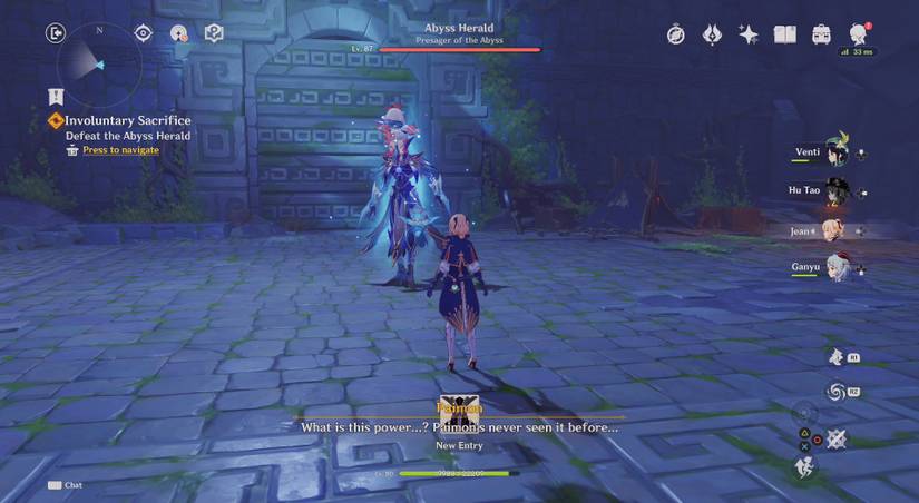 abyss herald boss fight