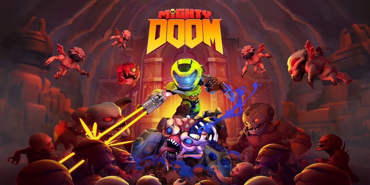 mighty doom game cover art