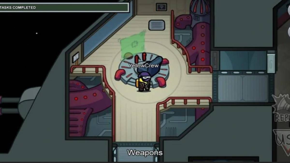 Among Us Flipped Skeld