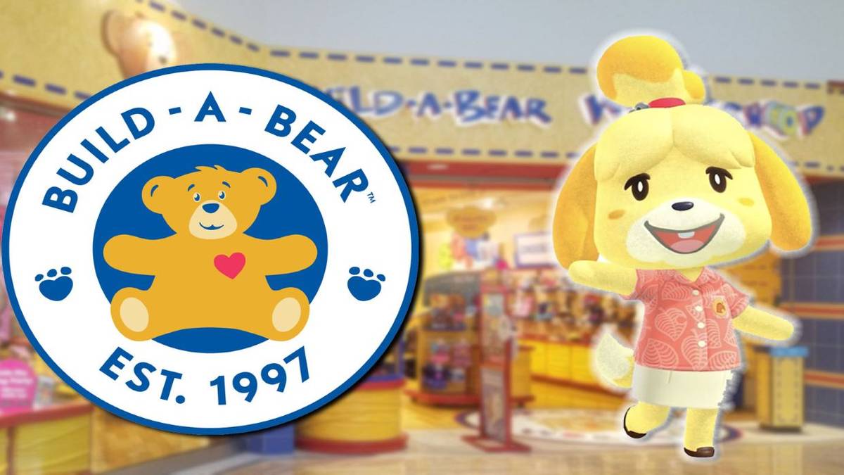 animal crossing build a bear announcement