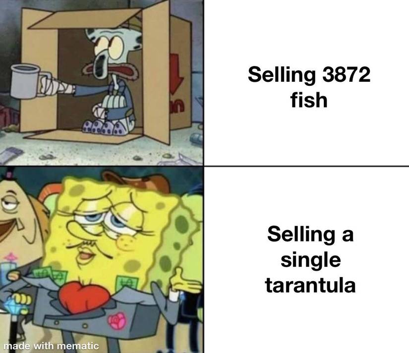 joke about the game's economics.