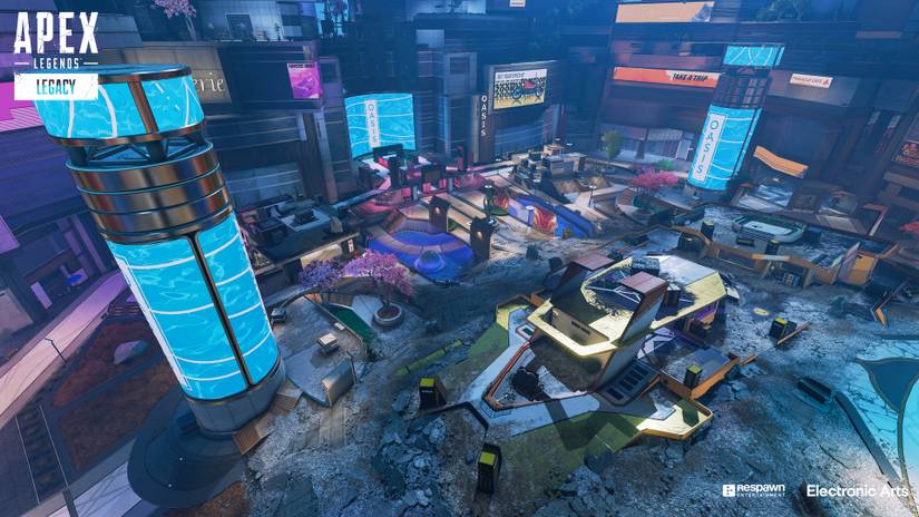 new arena mode map set in luxury plaza with crashed mirage voyage ship