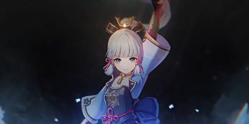 Genshin Impact Ayaka Fan