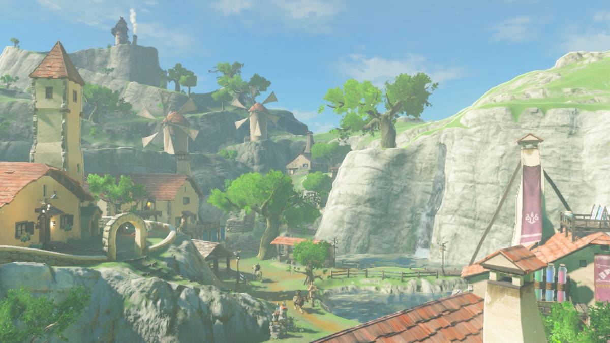 Breath of the Wild Hateno Village