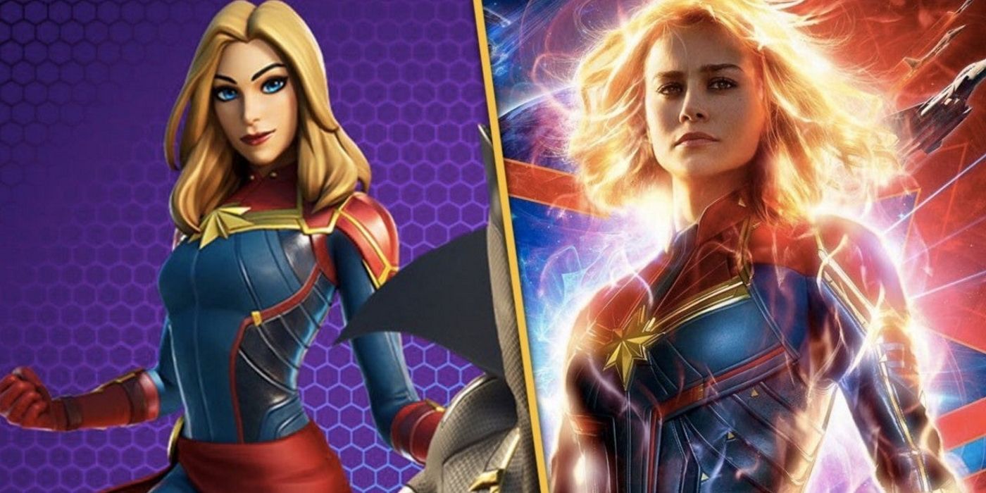 Brie Larson Captain Marvel Fortnite