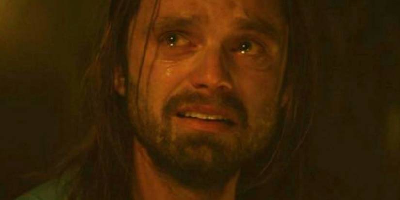 bucky in a falcon and winter soldier flashback to his deprogramming