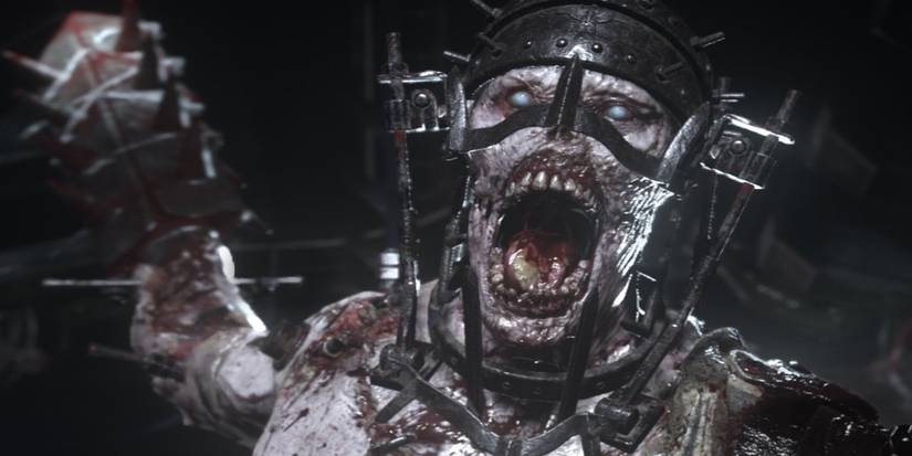 call of duty ww2 white zombie in helmet