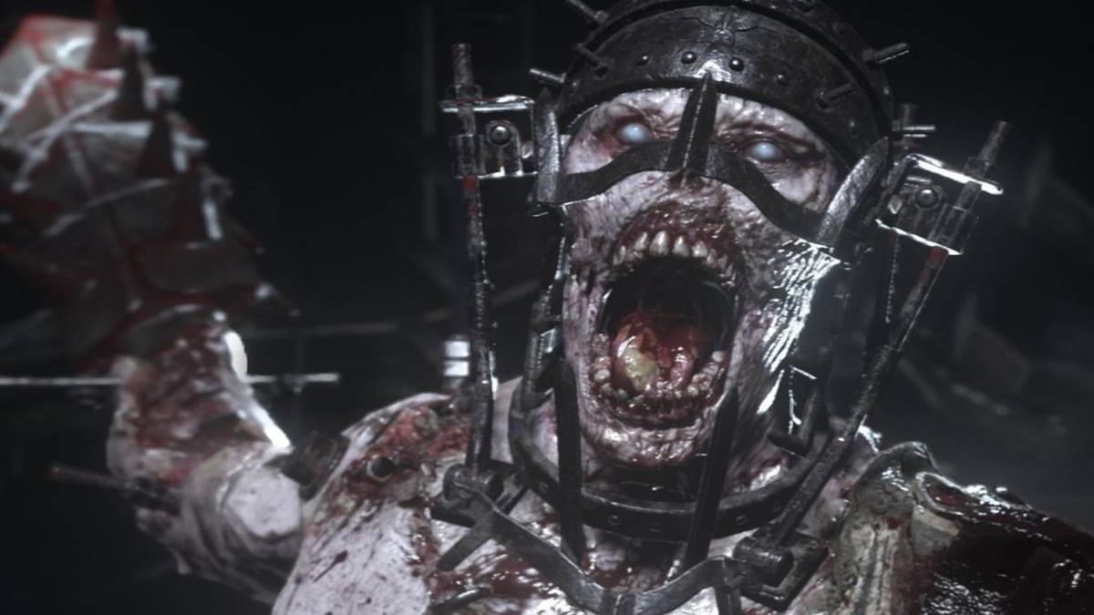 call of duty ww2 white zombie in helmet