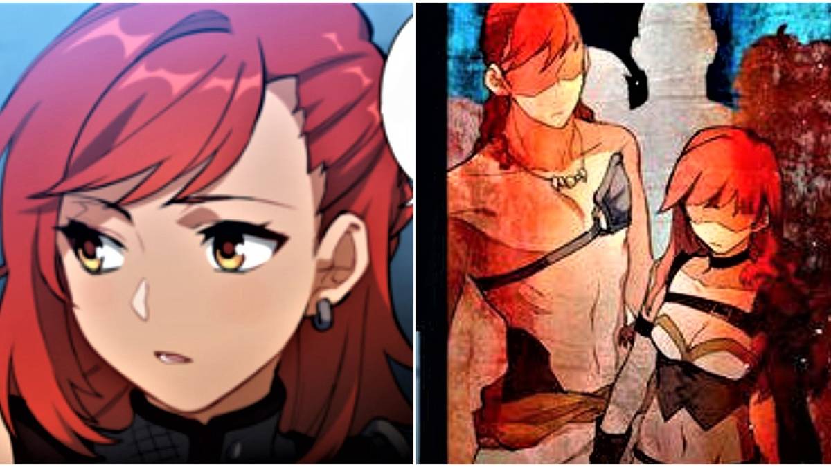 genshin impact manga vennessa children of vennessa red hair split