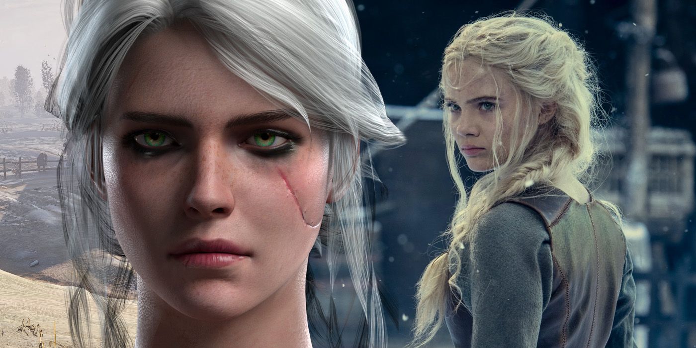 Ciri in The Witcher 3 vs Ciri in the Netflix Show