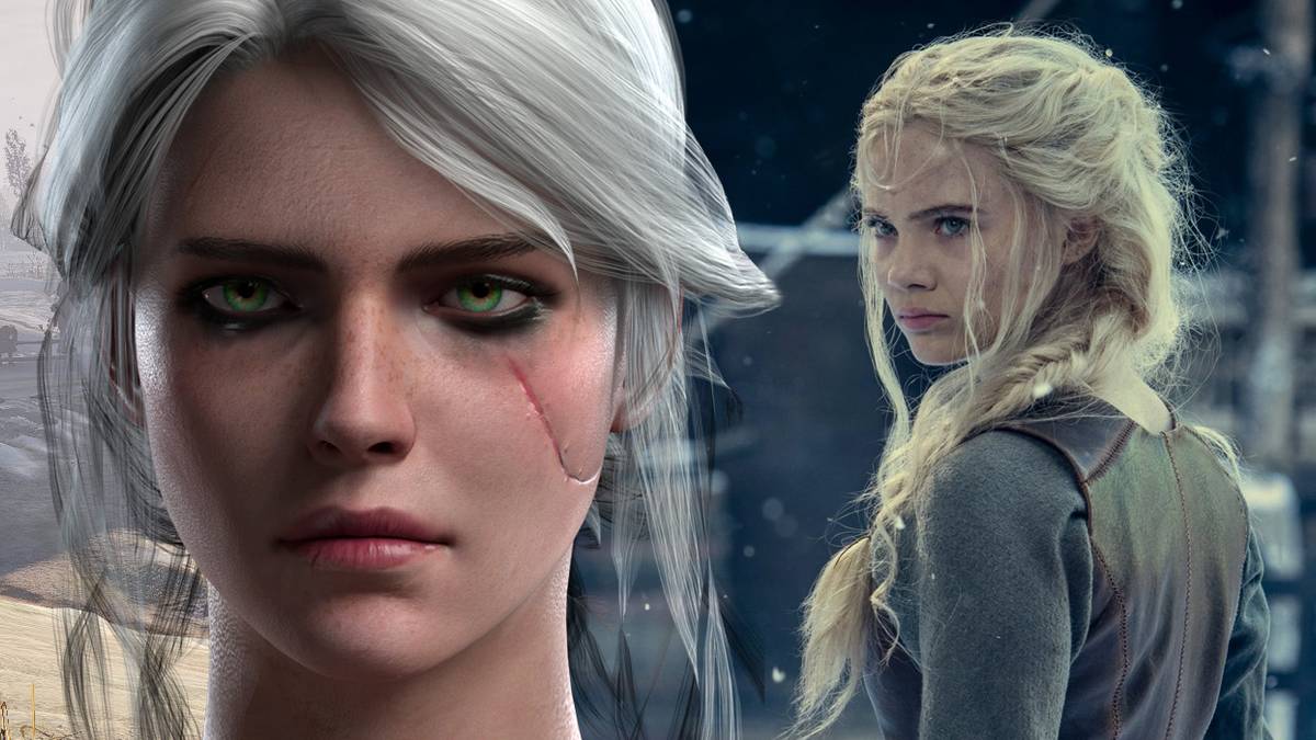 Ciri in The Witcher 3 vs Ciri in the Netflix Show