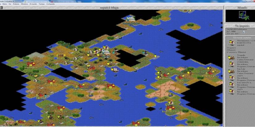 Civilization 2, 1800s America