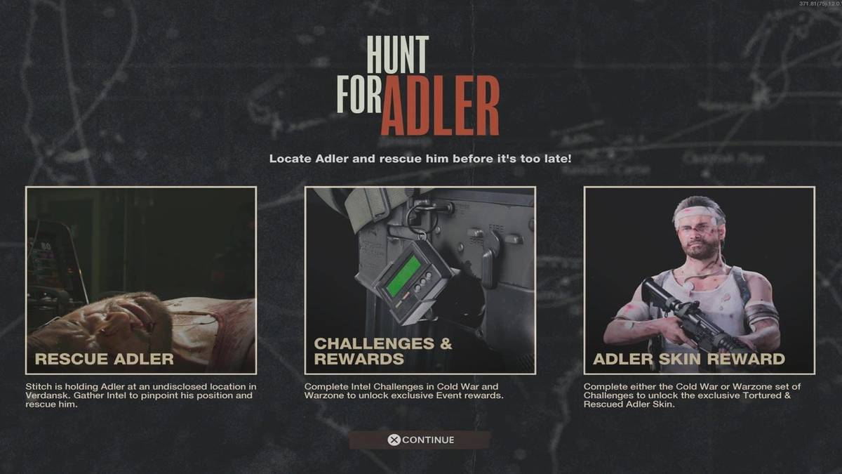 cod warzone hunt for adler event breakdown