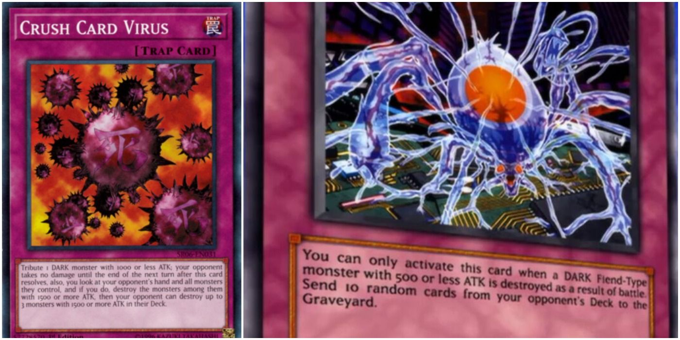 two trap cards that get mixed up in yugioh nightmare troubadour.