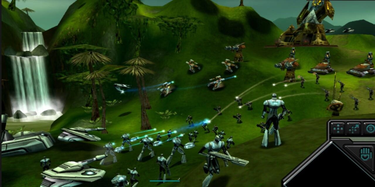 dark reign 2, battle scene on the ground