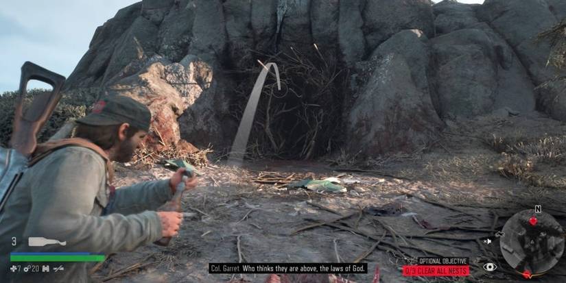 Days Gone Tumblebug River Infestation Side Mission