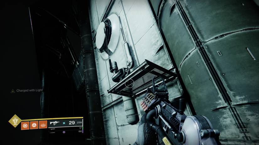 presage exotic mission hangar exit platforms