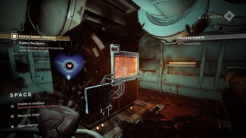 presage exotic mission holographic panel