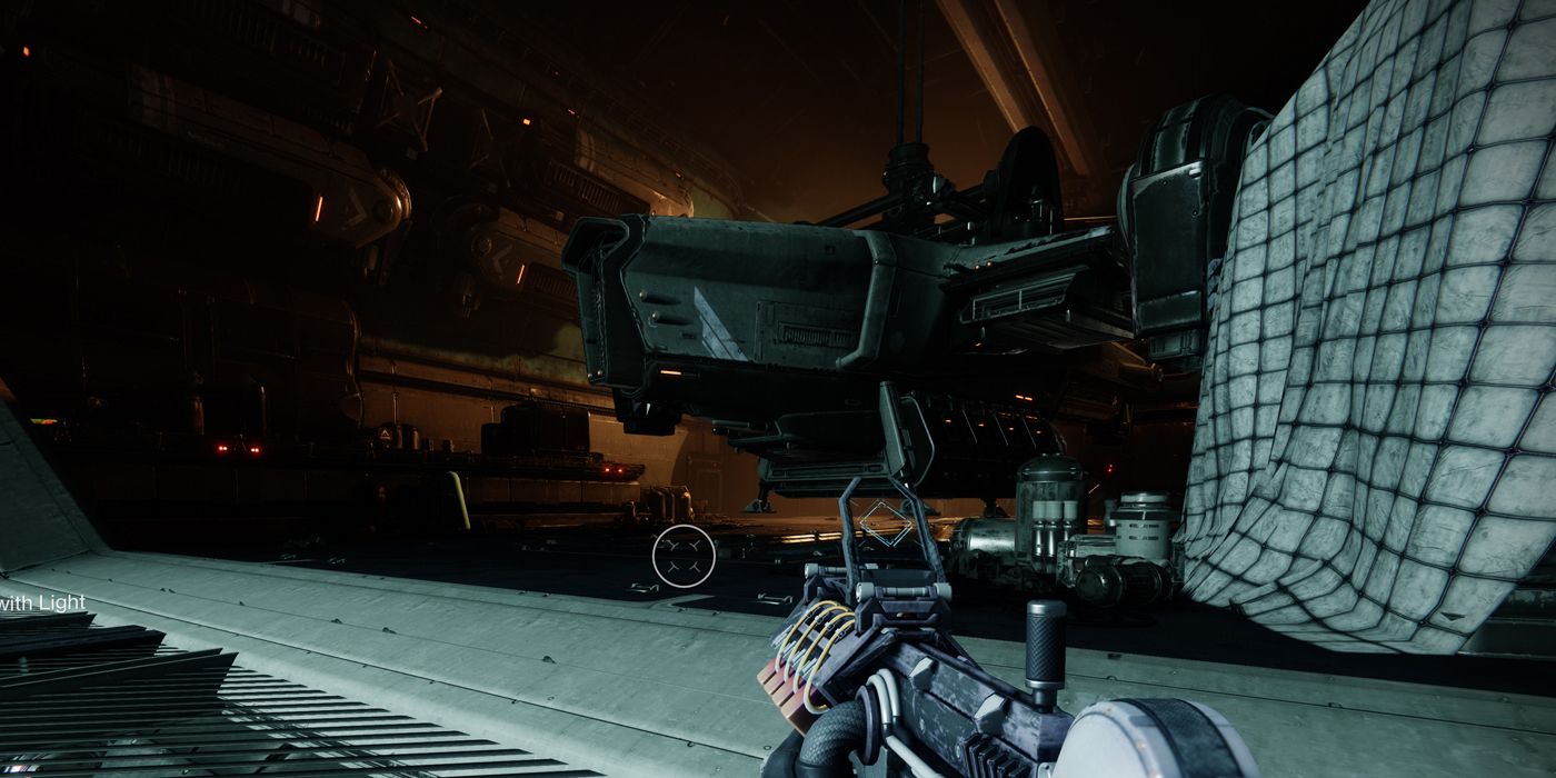 glykon cabal ship hangar in presage exotic mission