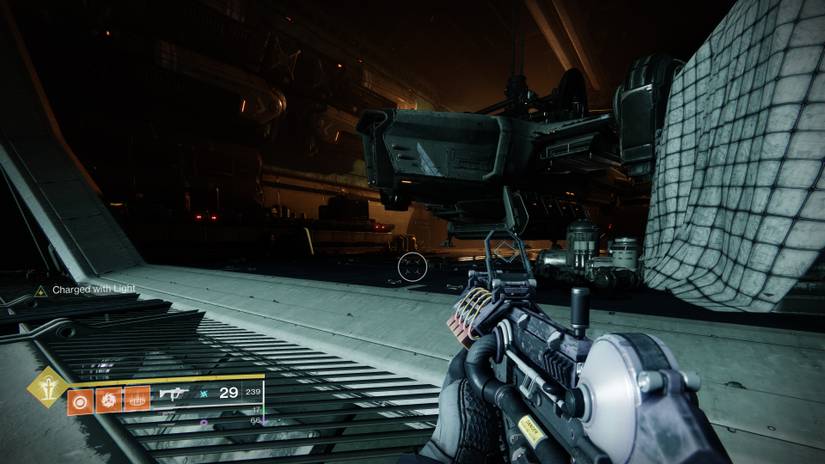 glykon cabal ship hangar in presage exotic mission