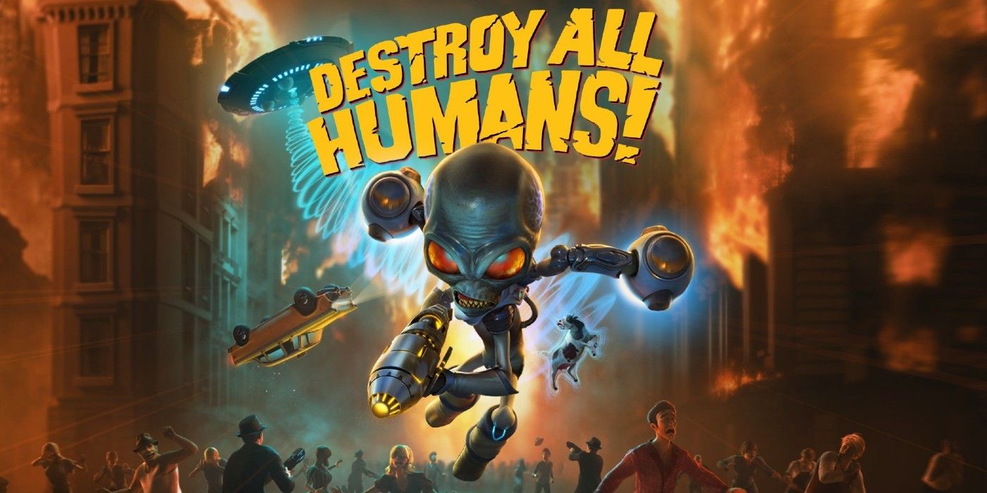 destroy all humans cover art