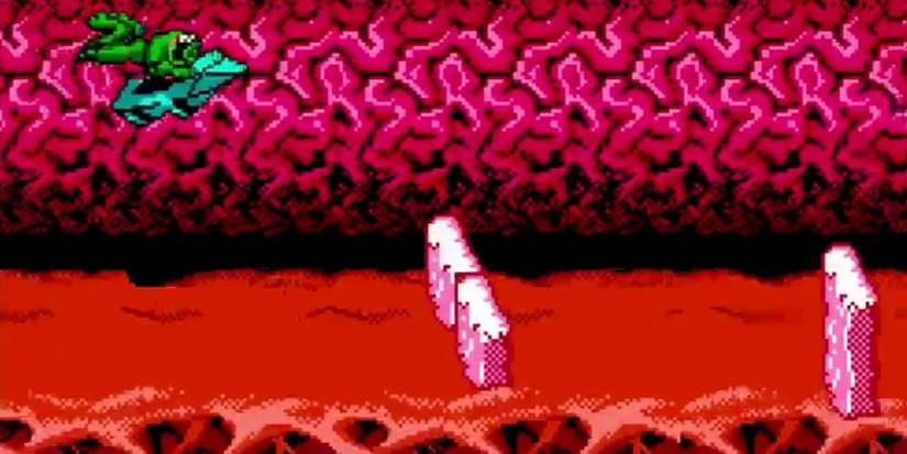 Battletoads driving level