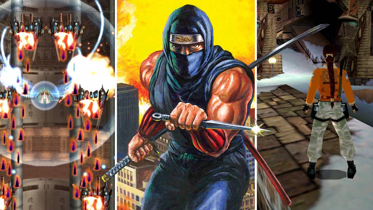 Ikaruga, Ninja Gaiden and Tomb Raider 3