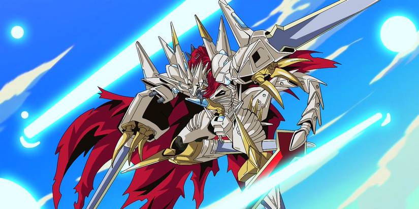 newest of the royal knights who was trained by gankoomon.