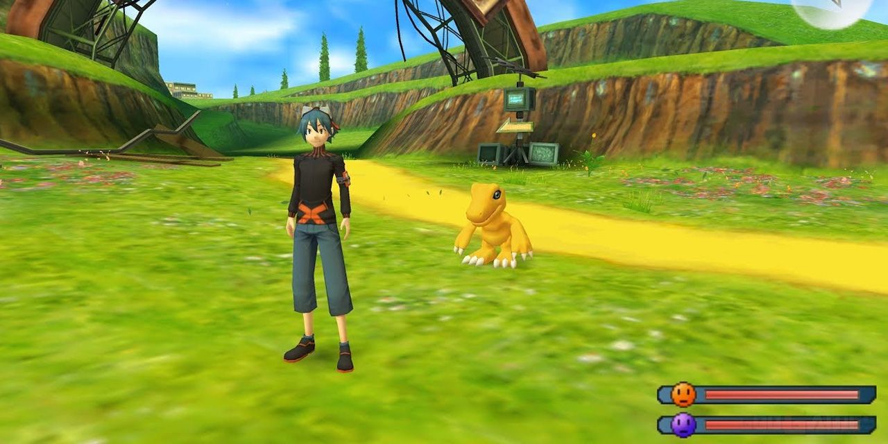 Digimon World Re:Digitize on the PSP