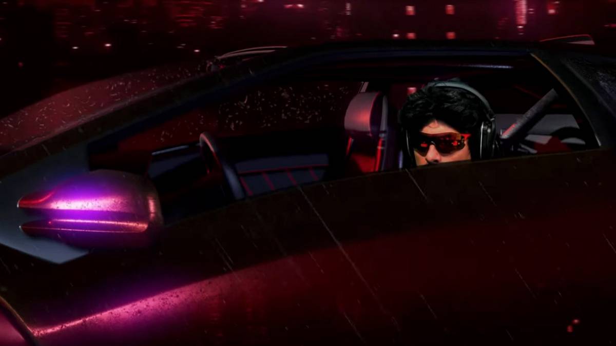 dr disrespect racing simulator full motion gaming