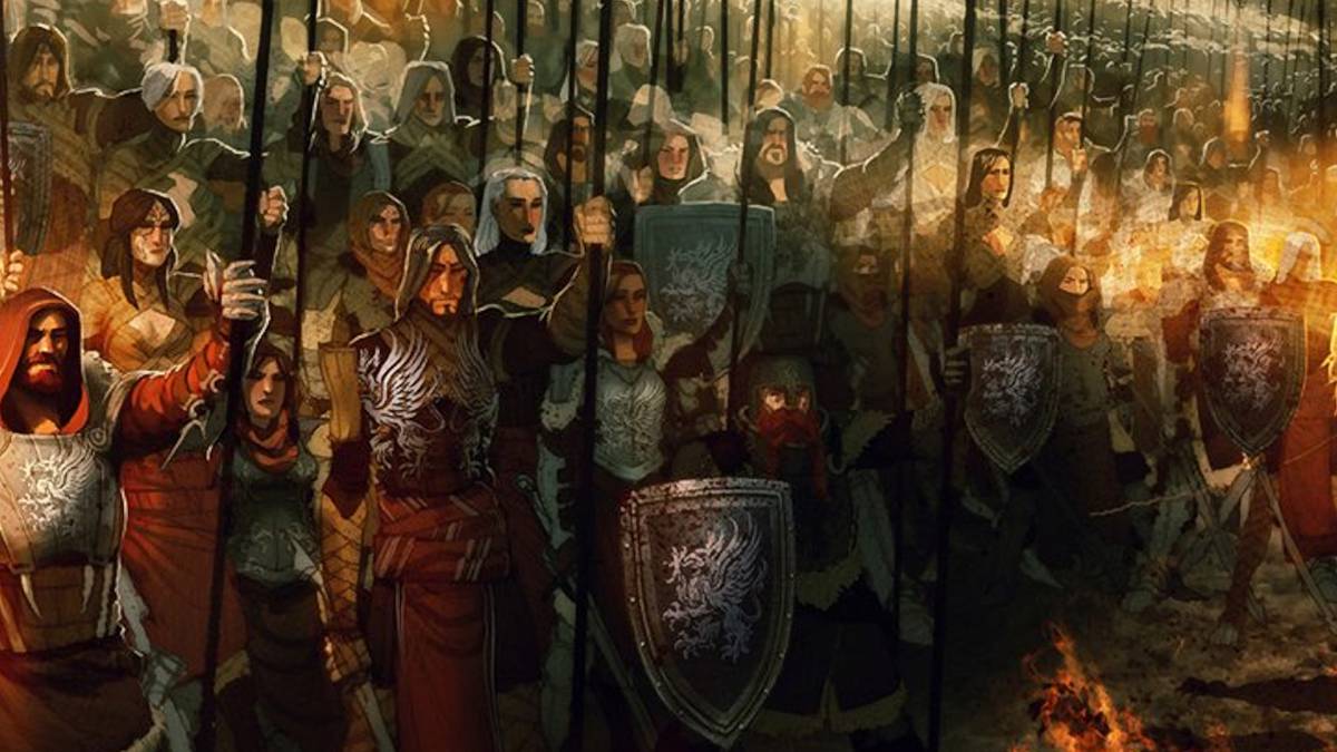 grey wardens painting