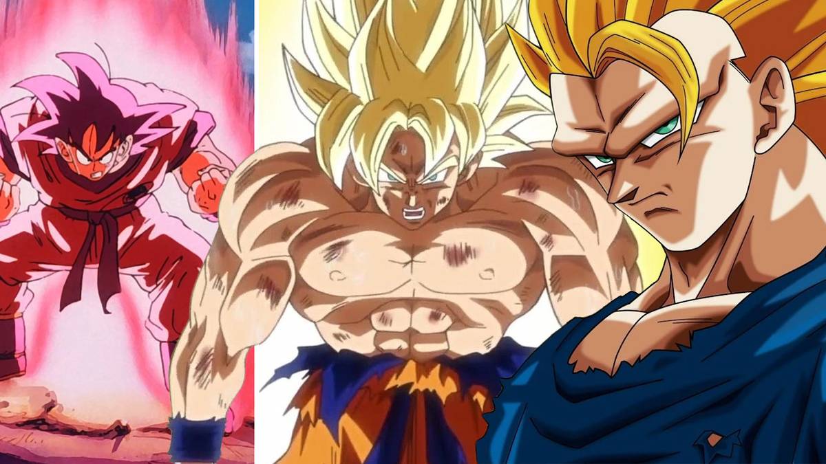 Goku from the Dragon Ball series (Z, GT and Super)