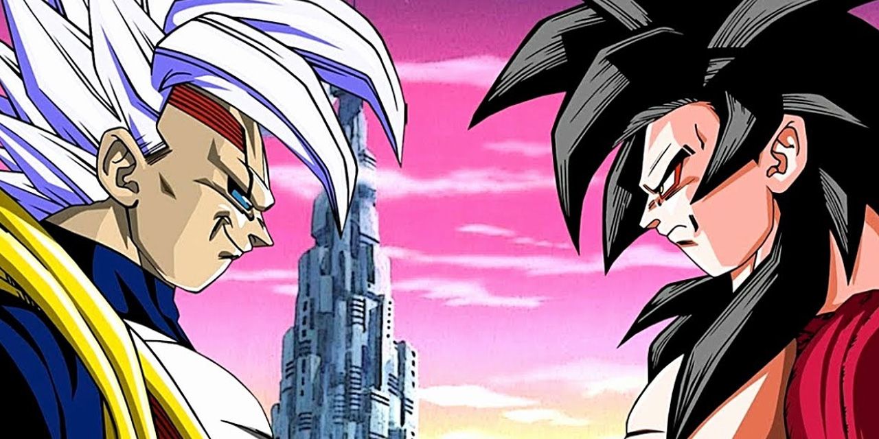 Goku Versus Baby Vegeta (Dragon Ball GT)