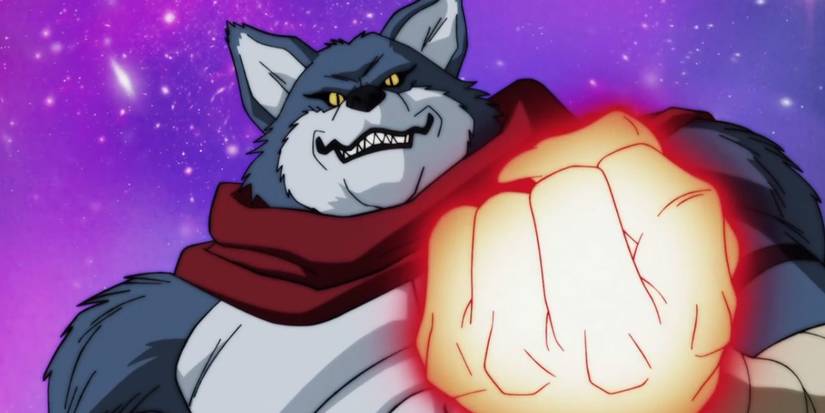Bergamo from the Universe 9 team in Dragon Ball Super