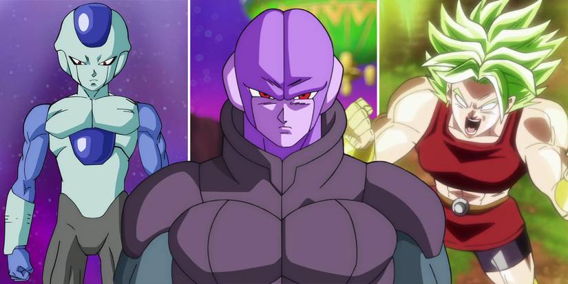 Frost, Hit and Kale from Universe 6 in Dragon Ball Super