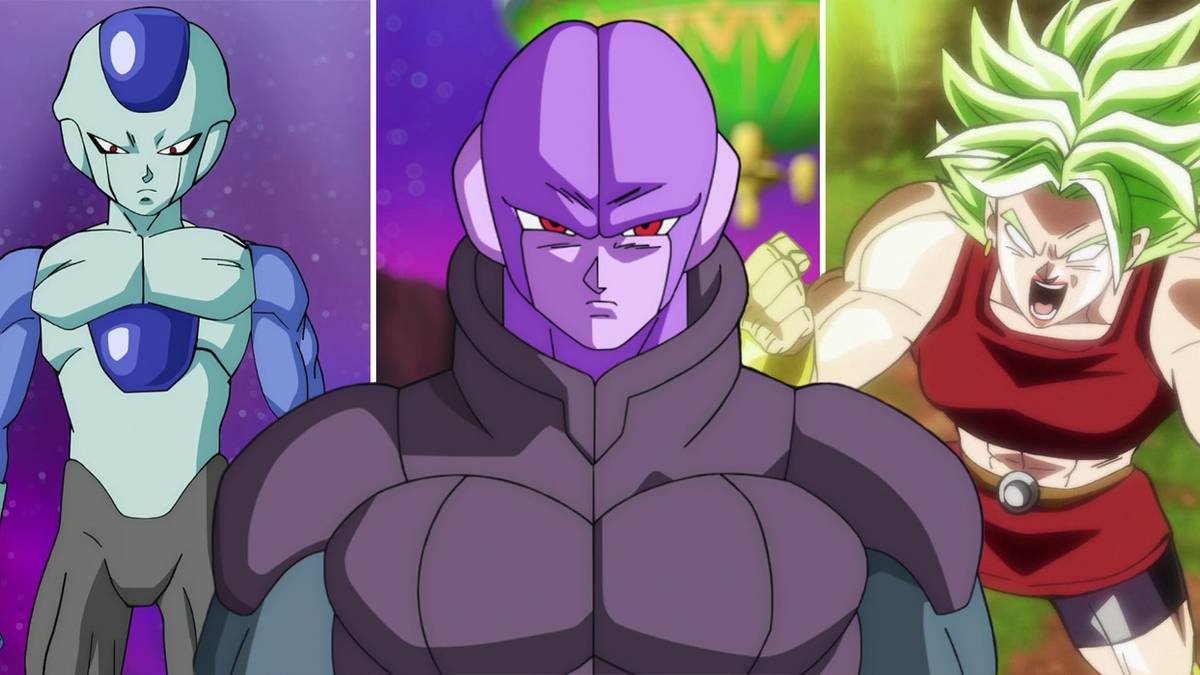 Frost, Hit and Kale from Universe 6 in Dragon Ball Super