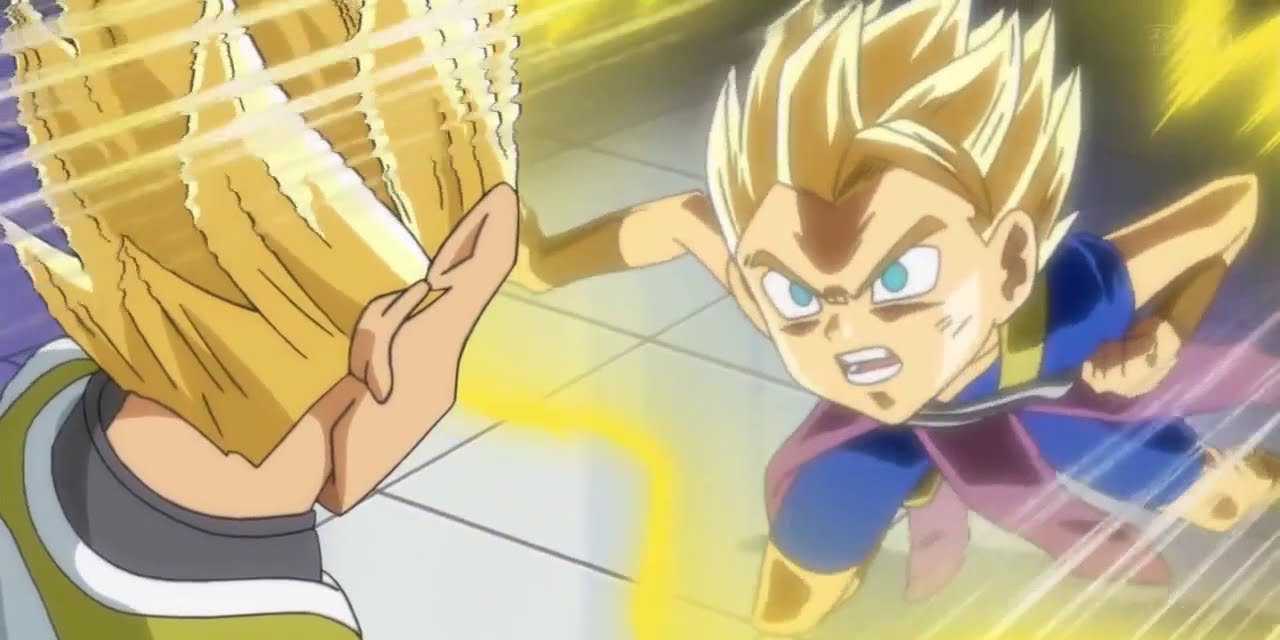 Vegeta vs Cabba dalam Dragon Ball Super