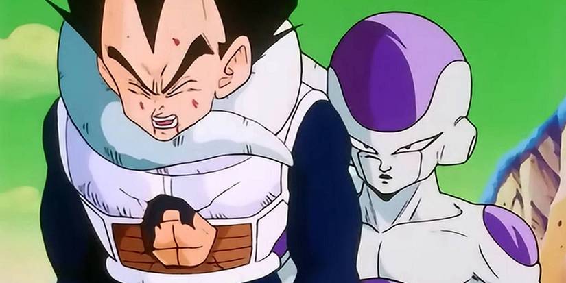 Vegeta vs Frieza in Dragon Ball Z
