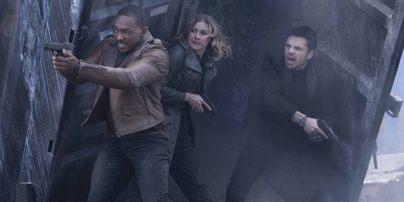 sam, sharon, and bucky team up in the falcon and the winter soldier