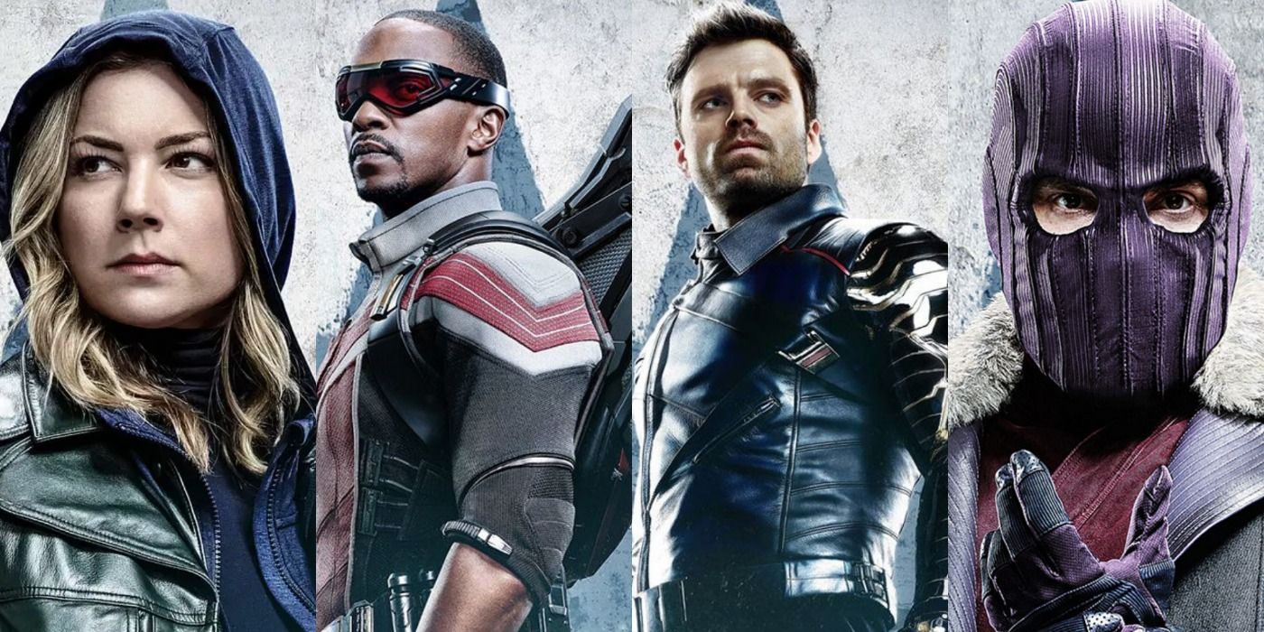 falcon and winter soldier character posters cropped