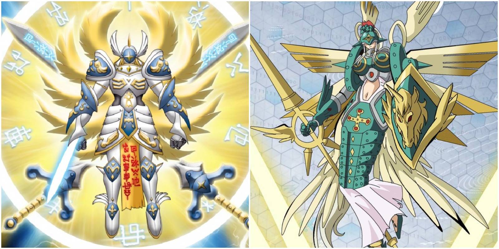 seraphimon and ophanimon.