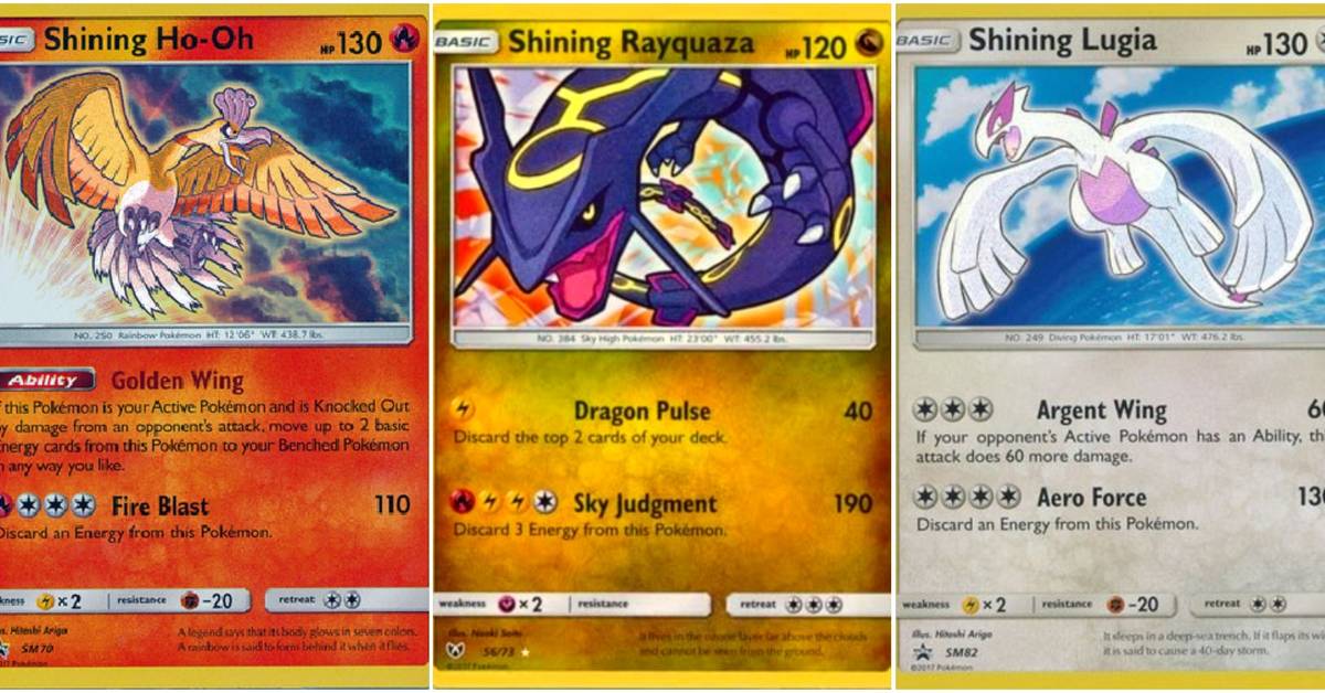 Pokemon TCG: The 10 Best Shining Pokemon Cards, Ranked