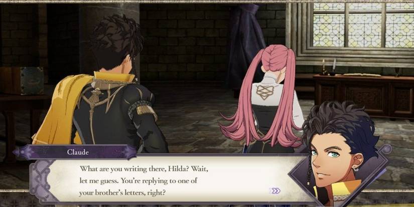 Claude speaking to Hilda.
