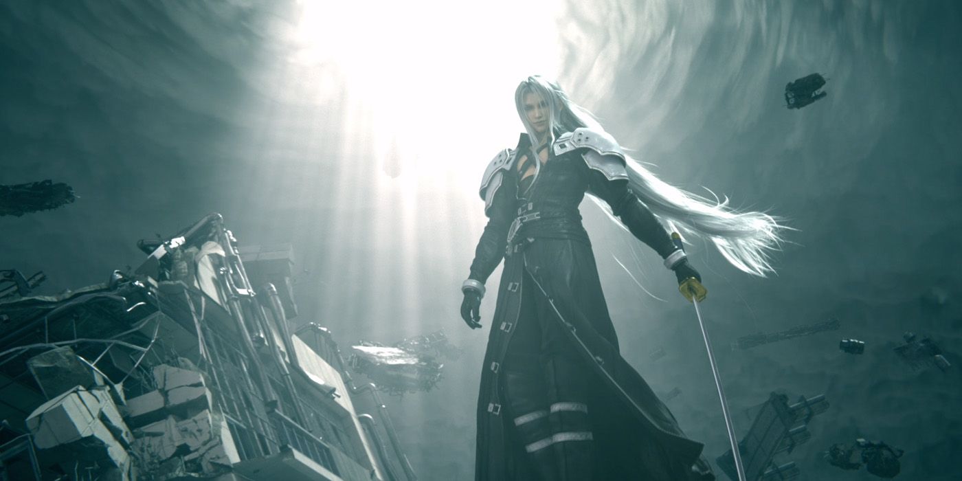 Sephiroth in Final Fantasy VII Remake