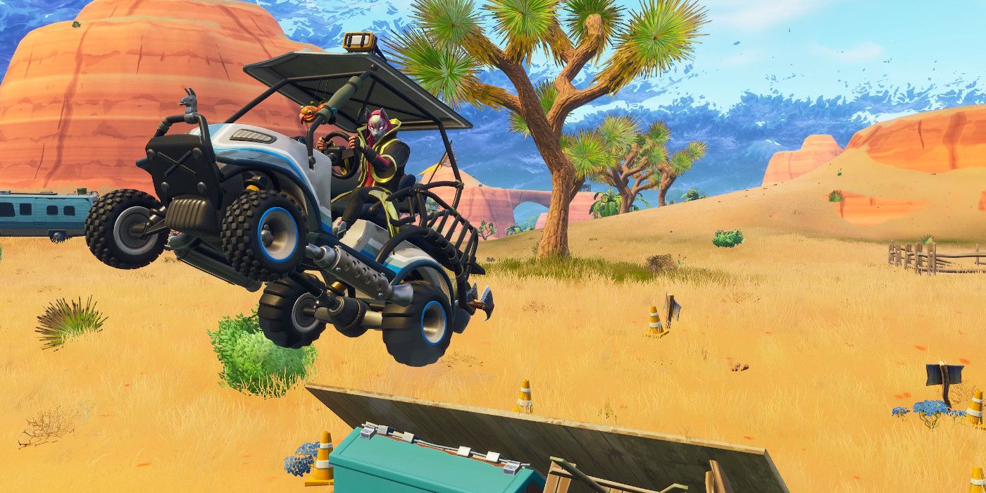 fortnite airtime in a vehicle